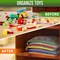 10 Pack Mesh Zipper Pouch 10x14 for Board Games & Puzzle Organizing Mesh Bags with Zipper Zipper Pouches for Organizing Board Game Storage Organizer Zippered Pouches Plastic Mesh Zipper Bag
